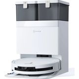 Ecovacs T50S Omni Akıllı Robot Süpürge ve Çöp İstasyonu, 25.000Pa Emiş Gücü, 81mm Ultra İnce Tasarım, 75°C Sıcak Su ile Mop Yıkama, ZeroTangle 2.0, AIVI 3D 3.0, YIKO-GPT Akıllı Temizlik, Beyaz