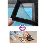 ECOVEL Sineklik Halı Torpido Halısı Kaydırmaz Yapışkanlı Cırt Bant Çok Amaçlı Cırtlı Bant (En:2xBoy:100 Cm)