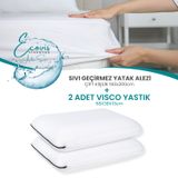 Ecovis Viscotex Aile Seti, 2'li Visco Yastık Ve Yatak Alezi