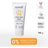 Ecowell 110gr Organik Pişik Kremi, Yenidoğanlar İçin Rahatlatıcı ve Nemlendirici Krem