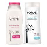 Ecowell 200 ml Organik Duş Jeli + İntim Temizleyici