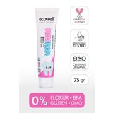 Ecowell 6 Ay Ve Sonrasına Uygun Florürsüz Organik 75 gr Çocuk Diş Macunu