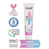 Ecowell 75 gr Organik Çocuk Diş Macunu