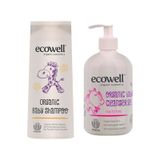 Ecowell Bebek Bakım 2'li Set (Bebek Şampuanı 300 ml + Bebek Temizleme Jeli 500 ml.)