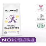 Ecowell Bebek Saç & Vücut Şampuanı Organik & Vegan Parabensiz Doğal Konak Önleyici 300 ml