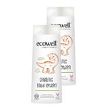 Ecowell Bebek Yüz & Vücut Losyonu & Vegan Sertifikalı Nemlendirici Parabensiz 2X300ml