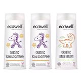 Ecowell Organik 2 Adet Bebek Şampuanı + Bebe Losyonu