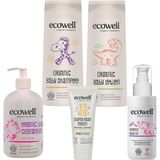 Ecowell Organik Bebek Bakım Full Avantaj Paketi (Bebe Şampuanı + Bebe Losyonu+ Temizleme Jeli + Bebe Yağı + Pişik Kremi)