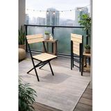 Ecowood Katlanır Sandalye | Balkon Bahçe Kamp