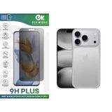 Ecr Mobile Iphone 17 Pro ile Uyumlu Ekran Koruyucu 9H Esnek Nano Kırılmayan MAT HAYALET(Privacy)