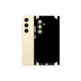 Ecr Mobile Samsung Galaxy S24 Ile Uyumlu Mat Siyah Arka Kaplama(KILIF DEĞİLDİR)