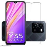 Ecr Mobile Vivo Y35 Şeffaf Esnek Nano Kırılmayan Ekran Koruyucu