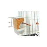 Ecrin PetShop Beyaz Ve Renkli Akıllı Yemlik - Kaliteli Malzeme (MUHABBET KUŞU,PAPAĞAN,KANARYA)