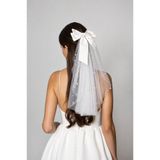 ecrin tuhafiye hobi Kırık Beyaz İncili Ve Taraklı Gelin Aksesuarı Nikah Kebi Vualet, Gelin Duvağı