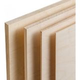 ECS Ahşap Kavak Kontraplak 10 mm Panel Plaka Tabaka