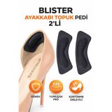 Ecuy Blister Ayakkabı Topuk Pedi Vurma Önleyici Kaymaz Topuk Koruyucu Konfor Pedi 2 Adet ECY0000185