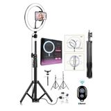 Ecuy Bluetooth Kumandalı 10 Inç Ring Light Youtuber Selfie Tiktok