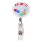 Eczacı Eczane Temalı Yoyo Yaka Kartlığı