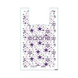 Eczane Poşeti Bio Atlet Tipi Büyük Boy Yıldızlı 50'li 30 x 50 CM