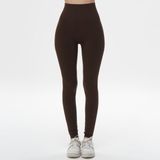 Ed 2425 Gaga Scrunch Dry-Touch Uzun Tayt Kahverengi - M