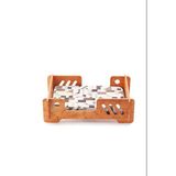 Ed Pet Dizayn Bilbao Kedi Köpek Yatağı 30X50 Ceviz Renk.10 Mm Kontroplak Şık Tasarım