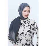ED SCARF Basic Şal - Koyu Gri