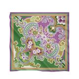 ED SCARF Desenli Modal Eşarp Erguvan - Lila
