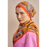 ED Scarf ED - Celebrity Carmina Şal - Turuncu