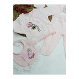 Eda Baby Kanaviçe 5'li Hastane Çıkışı Set