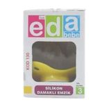Eda Baby No 3 Silikon Damaklı Emzik