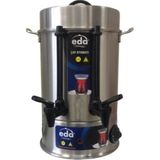 Eda elektrikli çelik çay makinası - 160 bardak çift musluklu semaver çay otomatı