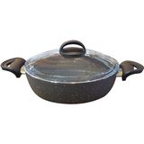Eda Granit Karnıyarık Pilav Tenceresi 26 cm - Gri