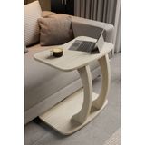 Eda Hacıoğlu Edam Bedding Group Dikdörtgen C Model Yan Sehpa Modern Koltuk Tekerlekli Yan Laptop Masası - Traventen