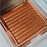 Eda Luxury Beauty Altın Bakır Bronzer Aydınlatıcı Toz Işıltılı Simli Vegan Glow Makeup Bronze Star