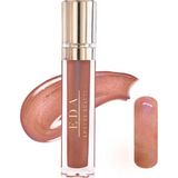 Eda Luxury Beauty Nude Acik Kahverengi Simli Dudak Parlaticisi Luks Parlak Hacimli Diamond Shine Lip Gloss