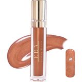 Eda Luxury Beauty Nude Ten Rengi Acik Kahverengi Simli Dudak Parlaticisi Luks Parlak Hacimli Diamond Shine Lip Gloss