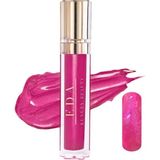 Eda Luxury Beauty Pembe Simli Dudak Parlatıcısı Lipstick Lüks Parlak Hacimli Şeffaf Ruj Diamond Shine Lip Gloss