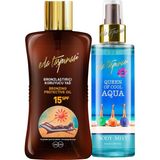 Eda Taşpınar Bronzing Bomb&200 mlx2 Çeşit SPF 15 Bronzlaştırıcı Koruyucu Yağ