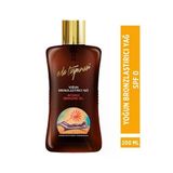 Eda Taşpınar Bronzlaştırıcı Güneş Yağı Spf 15 – Koruyucu Ve Işıltılı Bronzluk – 200 Ml