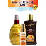 Eda Taşpınar Kusursuz Bronzluk Seti No:14 Bronzing Bomb & Yoğun Bronzlaştırıcı Spf0 & Yüz Koruyucu SPF50