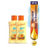 Eda Taşpınar Mini Boy Beyaz Ten Bronzlaştırıcı SPF 20 – Açık Tenler İçin Koruma 50 ml x 2 ADET