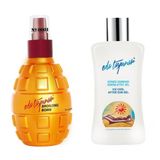Eda Taşpınar Yoğun Bronzlaştırıcı Bronzing Bomb + Güneş Sonrası Serinleştirici Buz Jel