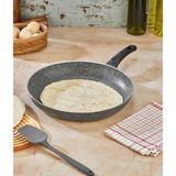 Eda Zetra Granit 32 cm Tava ZK-018 - Gri