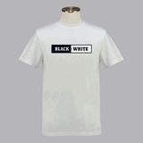 Edalı Black Baskılı Tişört - 001-Beyaz