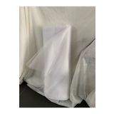 edalle Beyaz Araba Süs, Bohça Süs, Nişan Bohça Süs, Kapı Süsü Tülü, Doğum Günü Tülü 100x300cm,