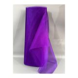 edalle Mor Kristal Tül 100*300 Cm | Düğün, Kına, Nişan, Araba, Konvoy, Kapı, Bohça, Kapı Süsleme Tülü