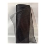 edalle Siyah Kristal Tül 100*300 Cm | Düğün, Kına, Nişan, Araba, Konvoy, Kapı, Bohça, Kapı Süsleme Tülü
