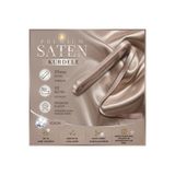 edalle Vizon Saten Kurdele 1 Cm 10 Metre, Özel Gün Hediye Süsleme Kurdelesi