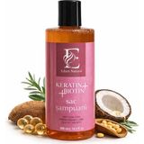 Edam Natural Keratin&biotin Saç Dökülme Karşıtı Sağlıklı Uzamaya Yardımcı Onarıcı Saç Bakım Şampuanı 300ML - 300 ml