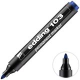 Edding 103 Permanent Marker Kalem Mavi